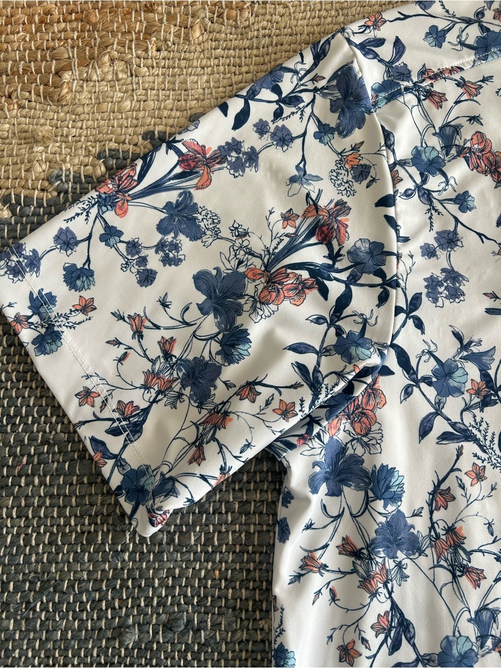 Bad Birdie Core Performance Polo Floral - Picture 9 of 13